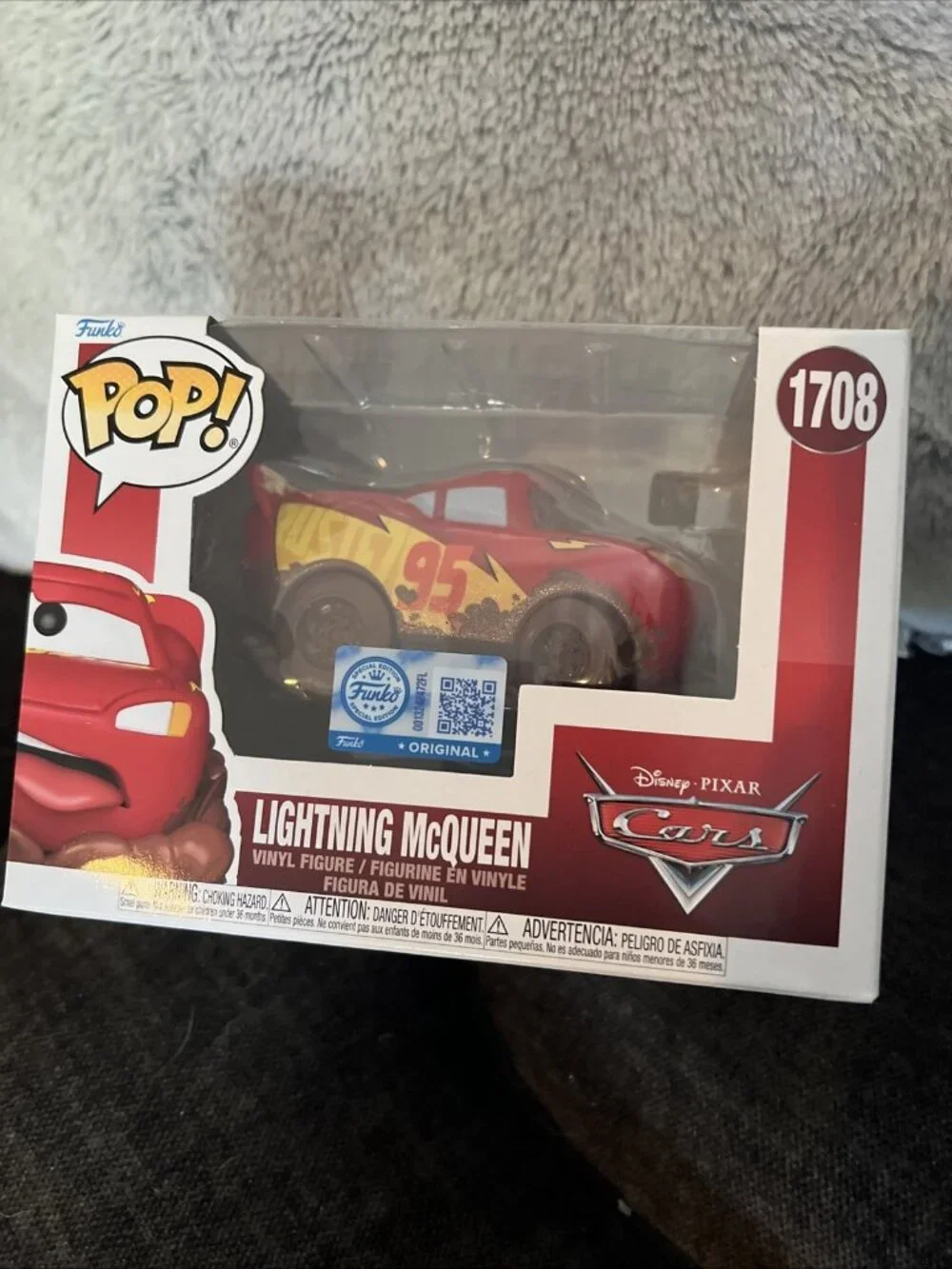 Funko Pop! CARS #1708 Lightning McQueen Funko Exclusive